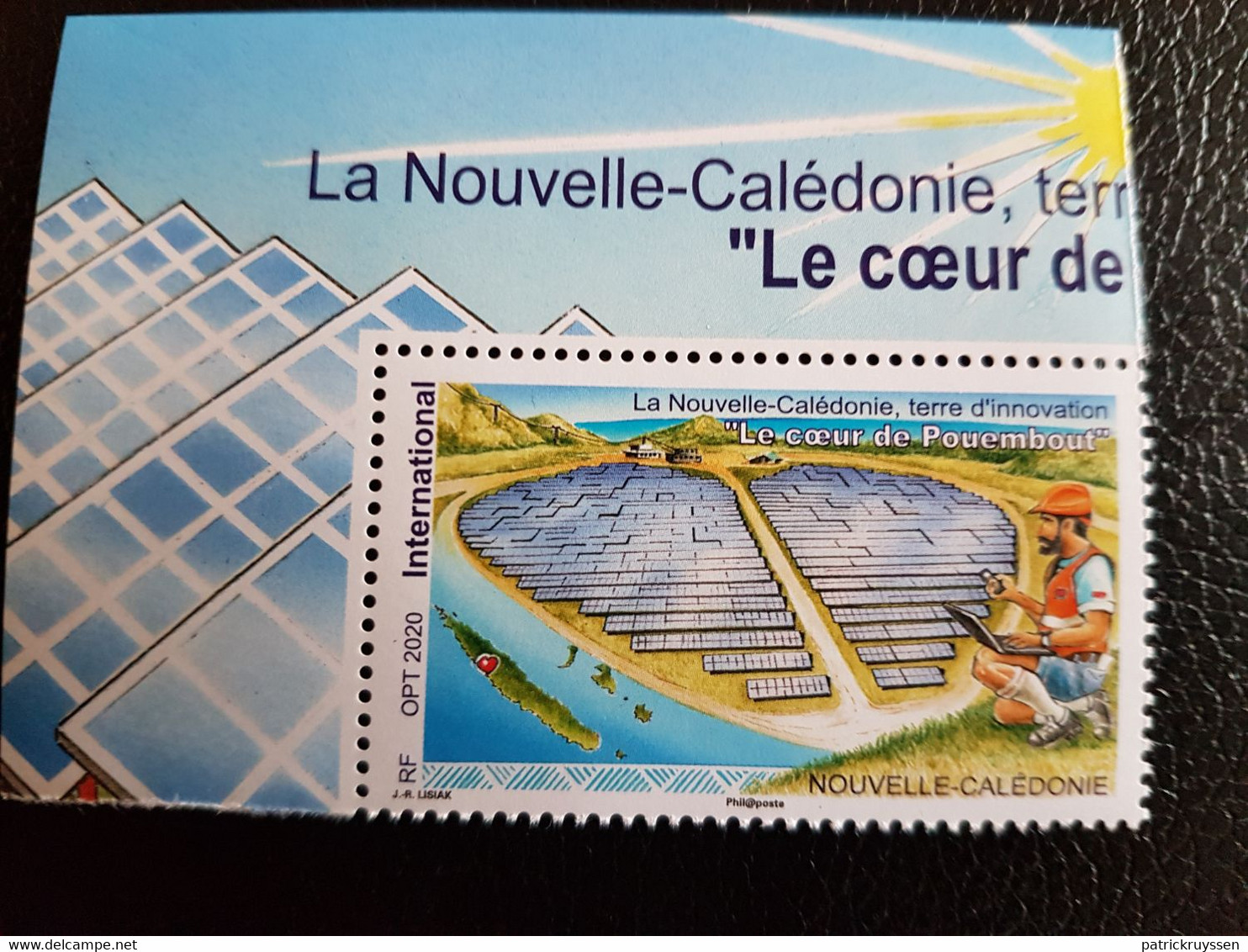 Caledonia 2020 Caledonie Heart POUEMBOUT Central Photovoltaic Plant 1v Mnh  BDF - Neufs