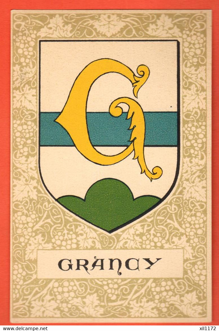 ZPL-12 Grancy  District Morges Armoiries Wappen Flammes Ecusson. NC - Grancy