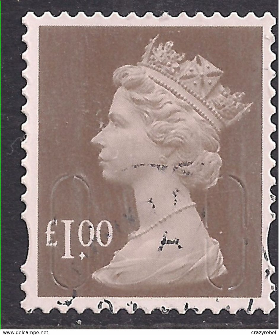 GB 2019 QE £1 Bistre Brown Security Machin ( M19L ) SG U2934 ( E99 ) - Machins