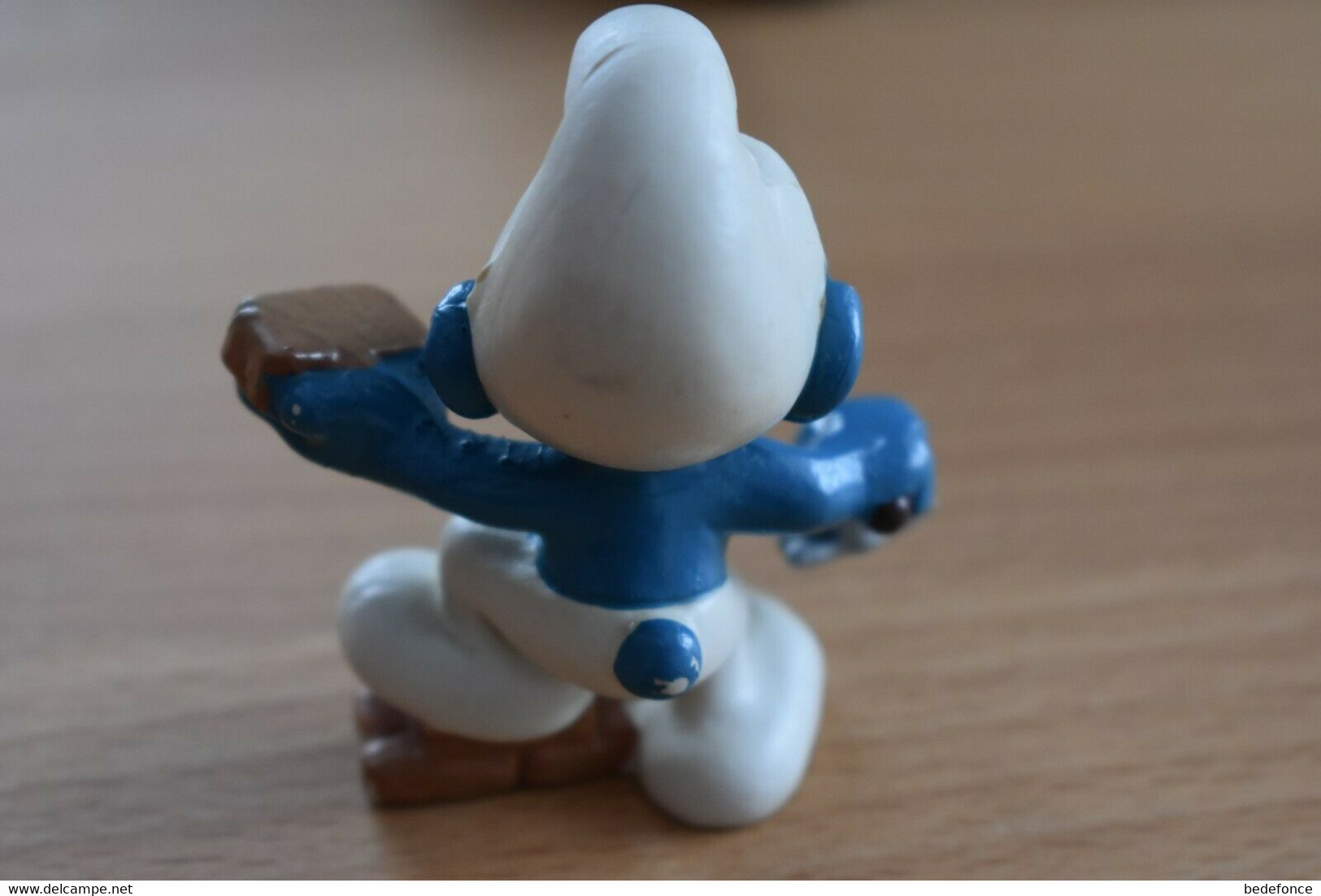 Schtroumpf, Smurf, Pitufo, Puffo, Schlumpf - Maçon - N° 20148 - Little Figures - Plastic