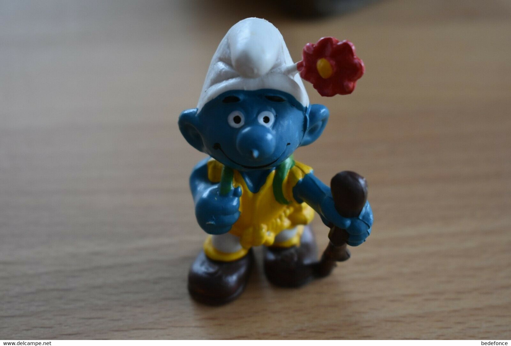 Schtroumpf, Smurf, Pitufo, Puffo, Schlumpf - Randonneur - N° 20041 - Little Figures - Plastic