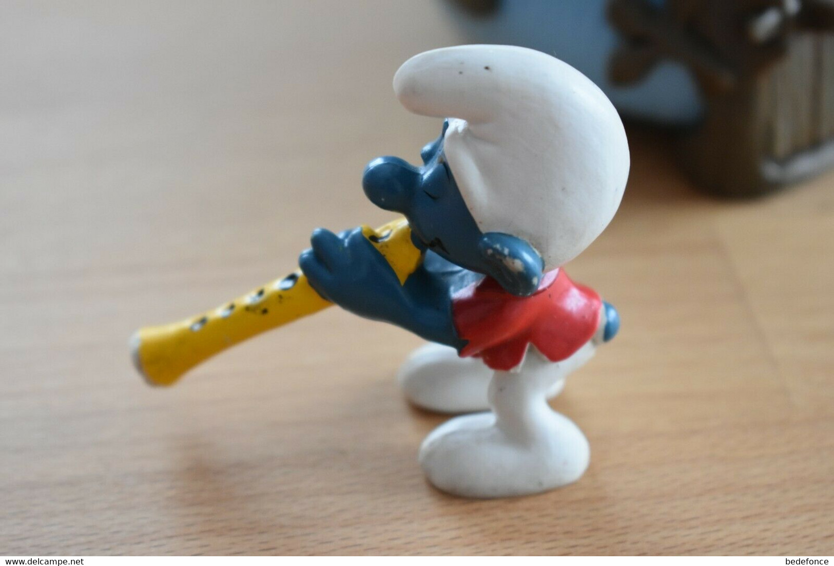 Schtroumpf, Smurf, Pitufo, Puffo, Schlumpf -flûte à 6 Schtroumpfs - N° 20048 - Figurines En Plástico