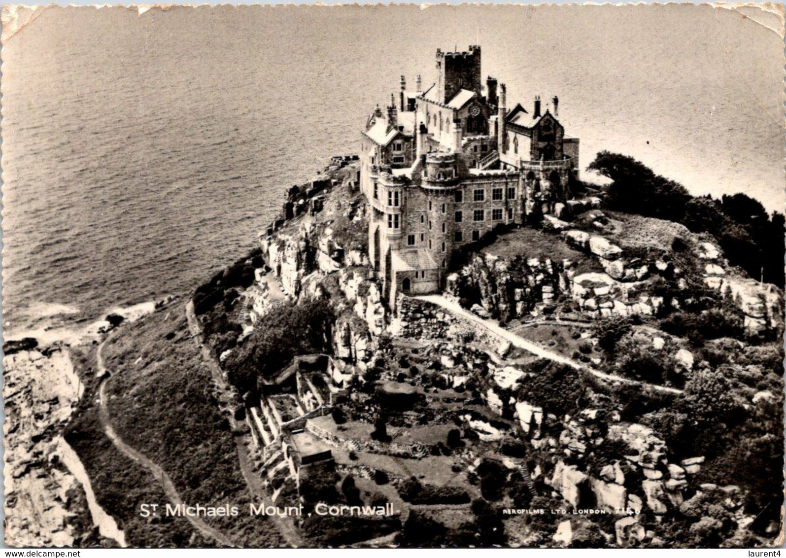 (3 H 26) UK (posted 1970) Cornwall - St Micheal's Mount - St Michael's Mount