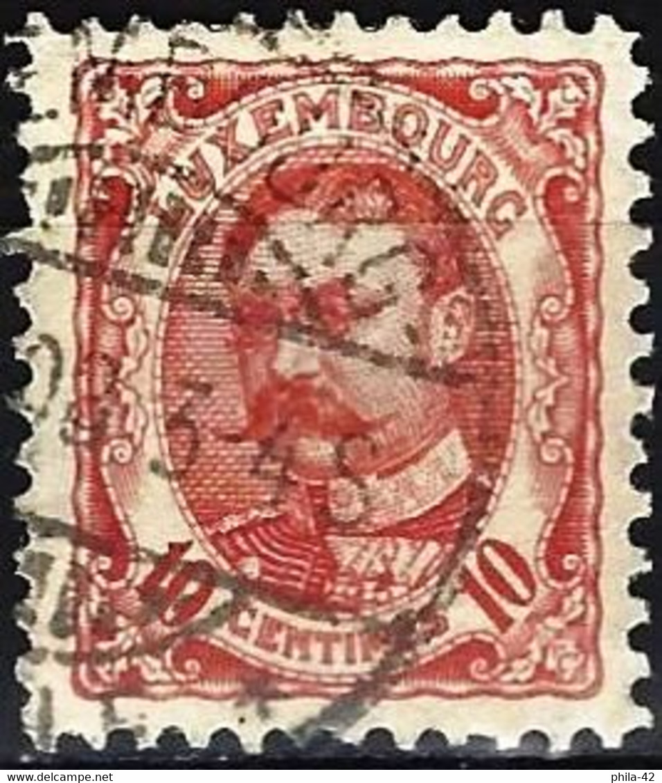 Luxembourg 1906 - Mi 72 - YT 74 ( Duke Guillaume IV ) - 1906 Guillermo IV