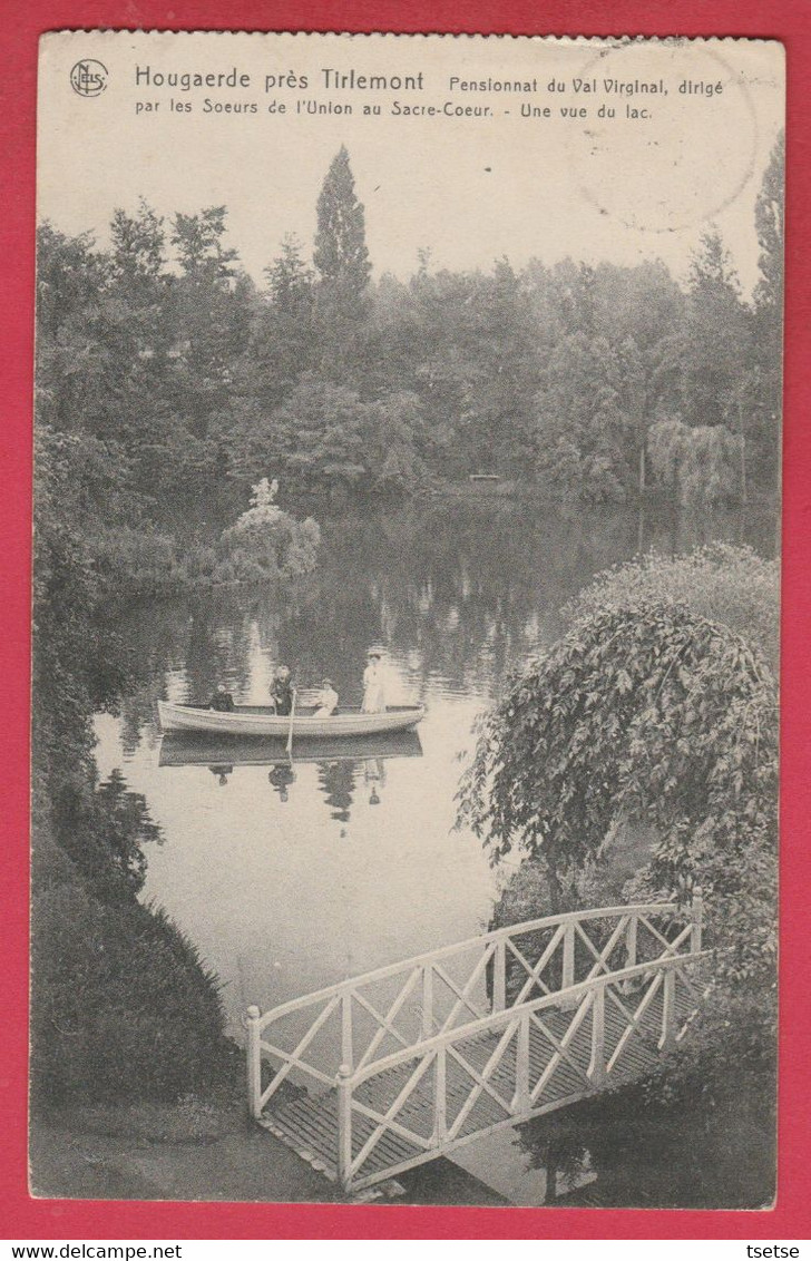 Hoegaarden - 'Pensionnat Du Val Virginal - Une Vue Du Lac  - 1907 ( Verso Zien ) - Hoegaarden