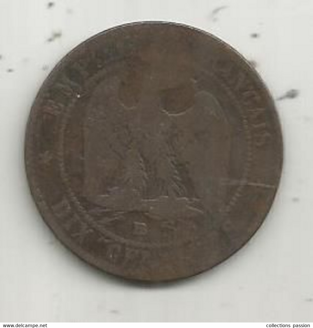 Monnaie , F Rance ,10 Centimes 1854 BB , 2 Scans - Sonstige & Ohne Zuordnung