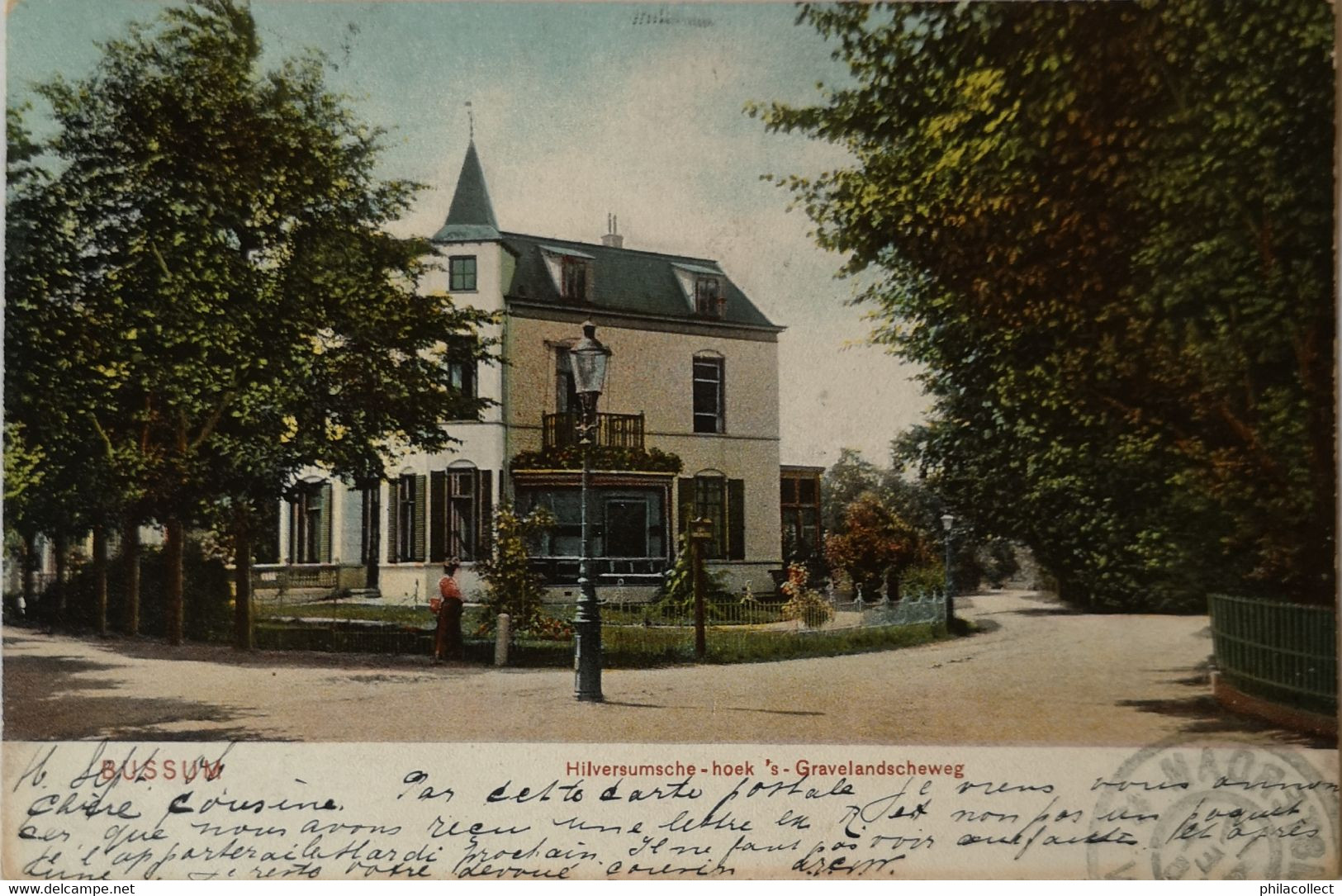 Bussum // Hilversumsche Hoek 's Gravelandscheweg 1906 - Bussum