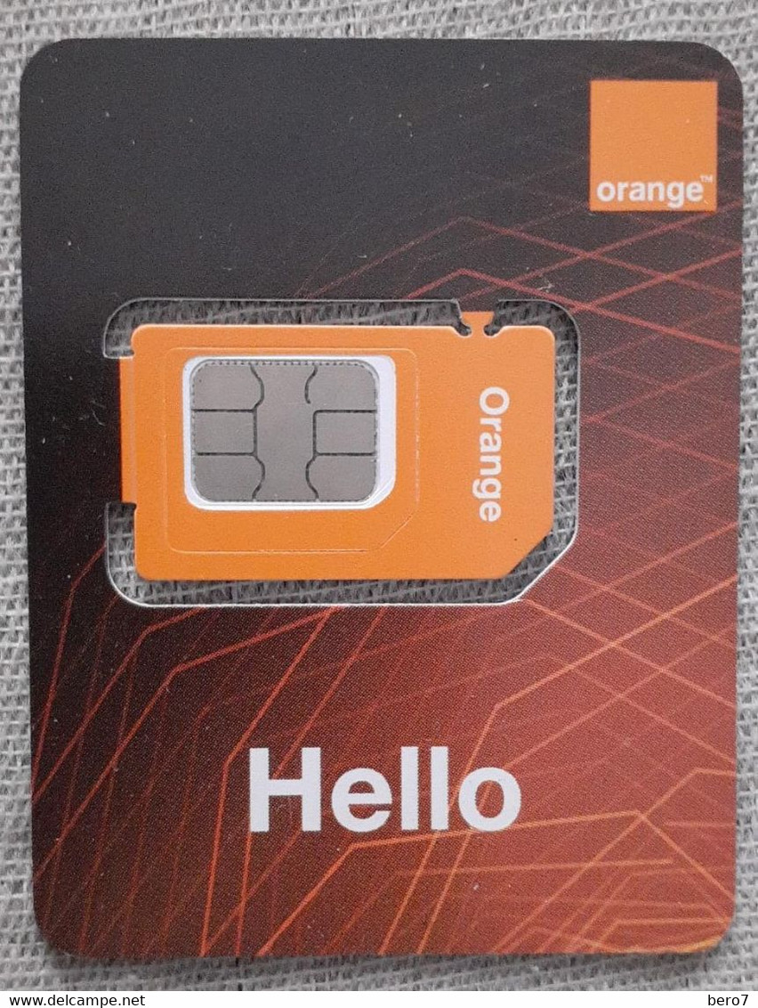 GSM Card Orange Hello (Small)  [With SIM] Egypt (Egypte) (Egitto) (Ägypten) (Egipto) (Egypten) - Egypt