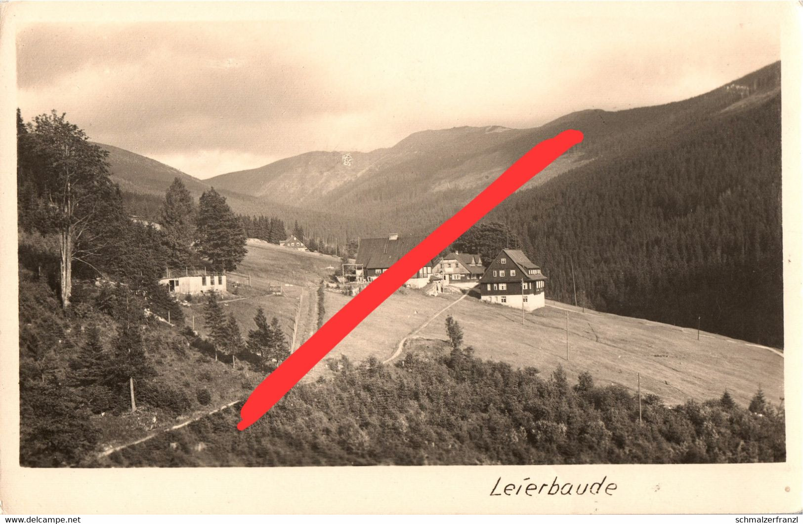 AK Leierbaude Leierbauden Jeleni Boudy A Weißwassergrund Spindlermühle Spindleruv Mlyn St Peter Sv Petr Riesengebirge - Sudeten