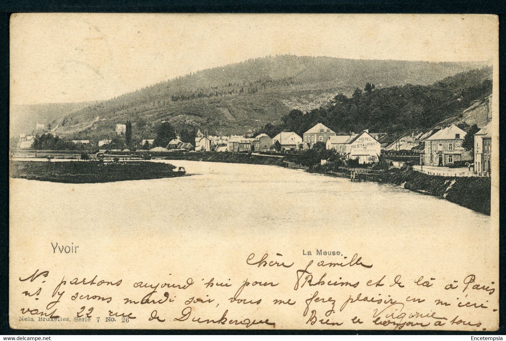 CPA - Carte Postale - Belgique - Yvoir - La Meuse - 1903 (CP20152) - Yvoir