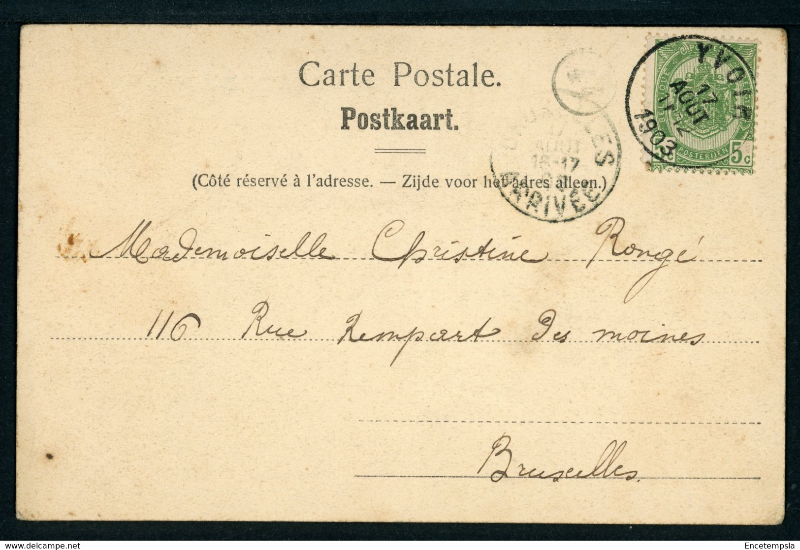 CPA - Carte Postale - Belgique - Yvoir - La Meuse - 1903 (CP20152) - Yvoir