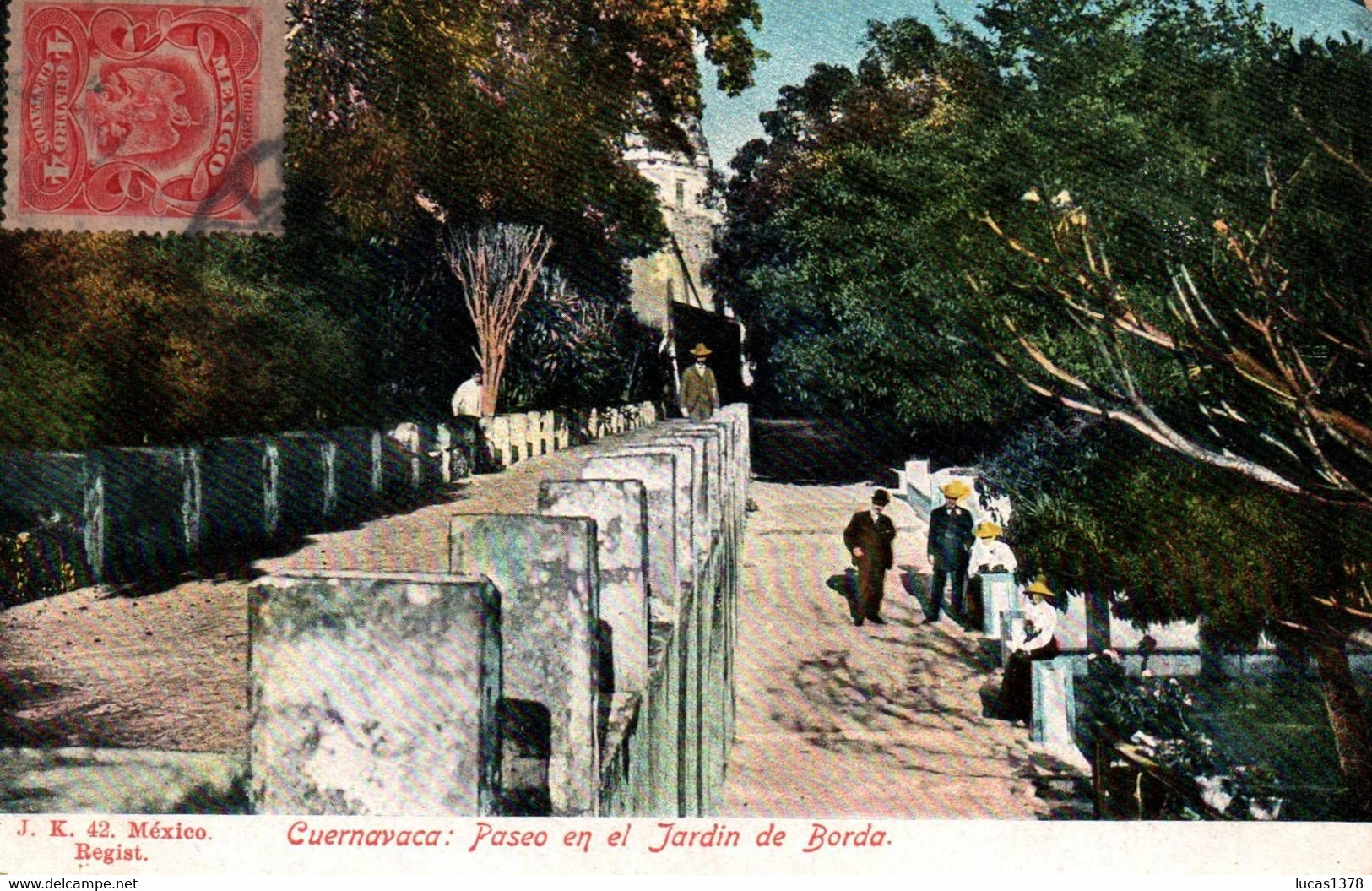 MEXIQUE - MEXICO - CUERNAVACA / PASEO EN EL JARDIN DE BORDA - México