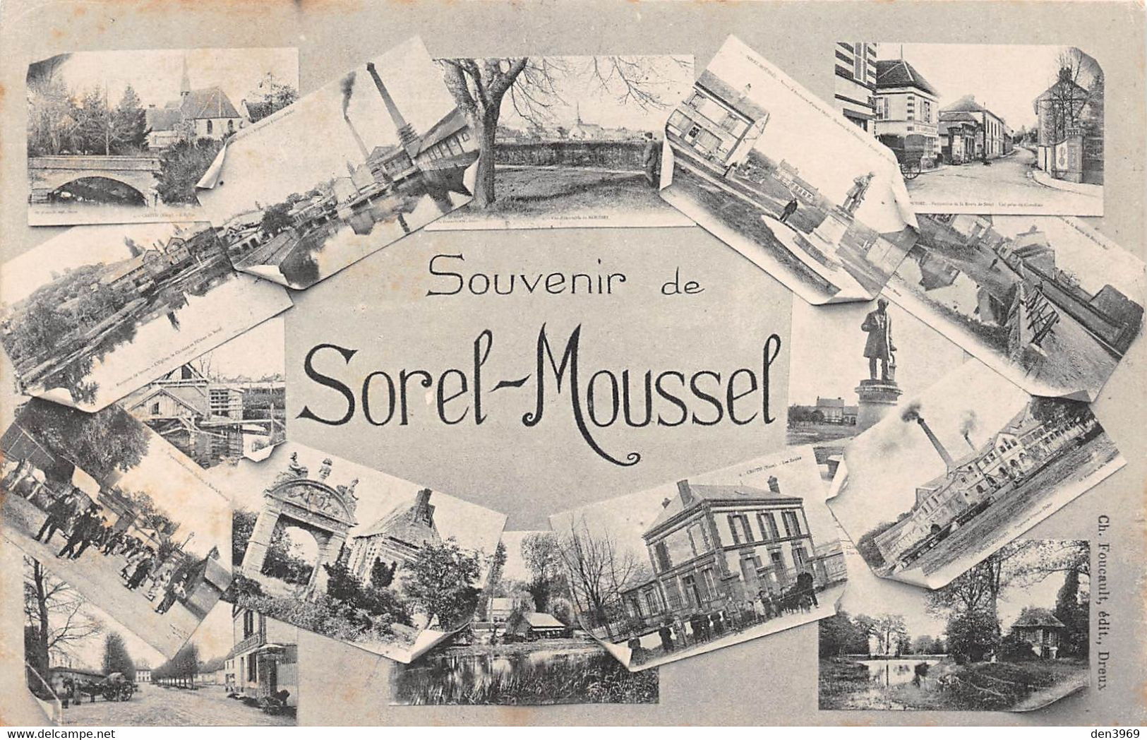 Souvenir De SOREL-MOUSSEL (Eure-et-Loir) - Vues Multiples - Sorel-Moussel