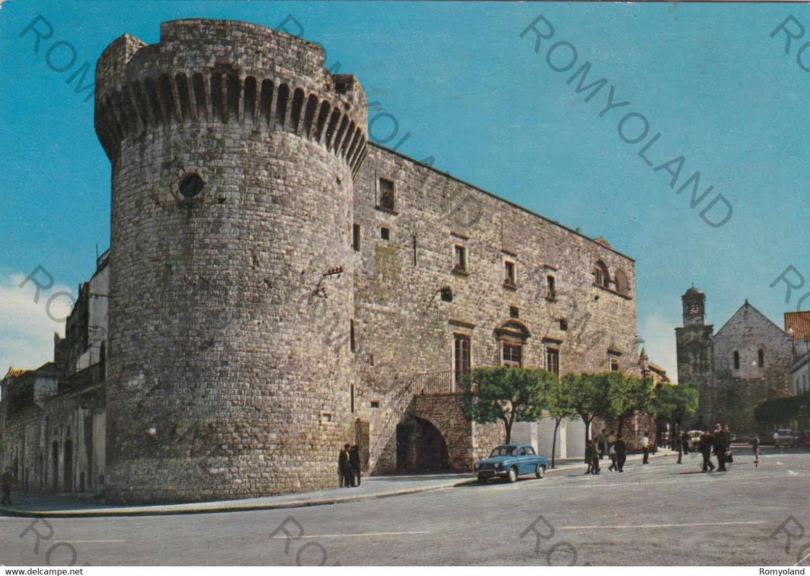 CARTOLINA  CONVERSANO,BARI,PUGLIA,CASTELLO -TORRE DEL LUSSEMBURGO (sec.XIV),BELLA ITALIA,CULTURA,STORIA,VIAGGIATA 1995 - Andria