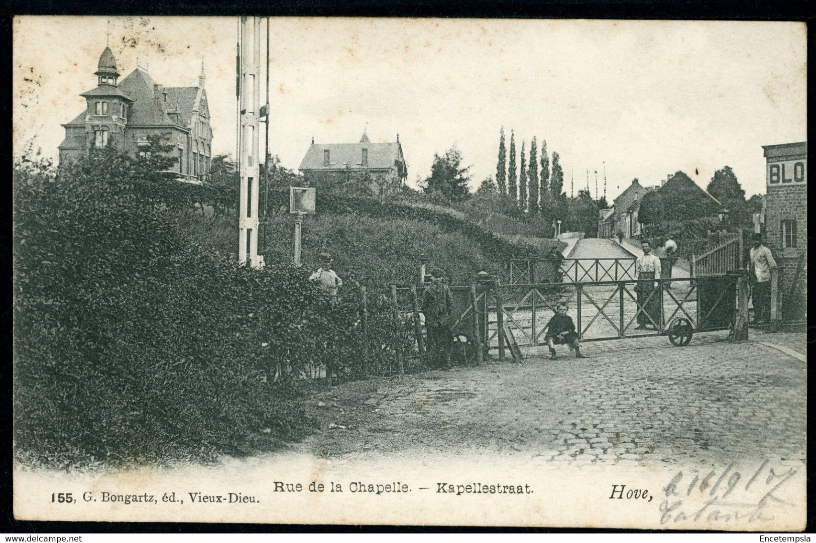 CPA - Carte Postale - Belgique - Hove - Rue De La Chapelle - Kapellestraat - 1907 (CP20161OK) - Hove