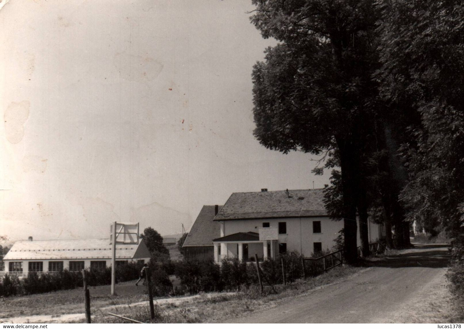 25 /OYE ET PALLET - COLONIE DE VACANCES SNCF. "LA CLAIRIERE" -PHOTO TRANFORMEE EN CARTE POSTALE 1965 - Other & Unclassified