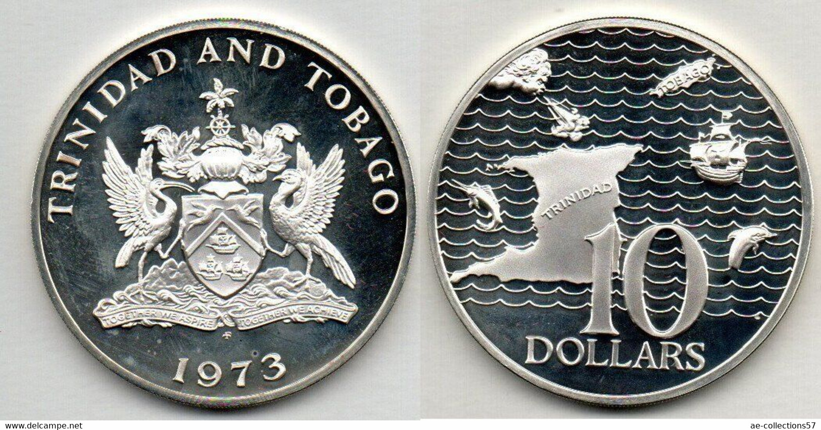 Trinidad Et Tobago 10 Dollars 1973 SPL - Trinité & Tobago