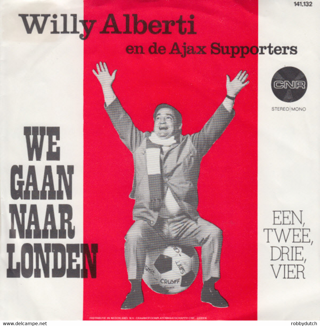 * 7" Willy Alberti - We Gaan Naar Londen (Holland 1971) - Otros - Canción Neerlandesa