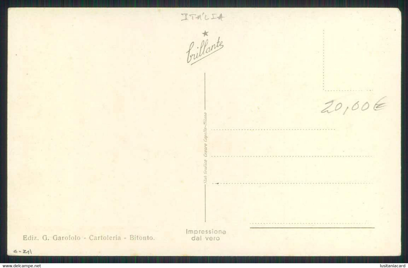 BITONTO - Piazza Marconi. ( Ed. G. Garofolo - Cartoleria) Carte Postale - Bitonto