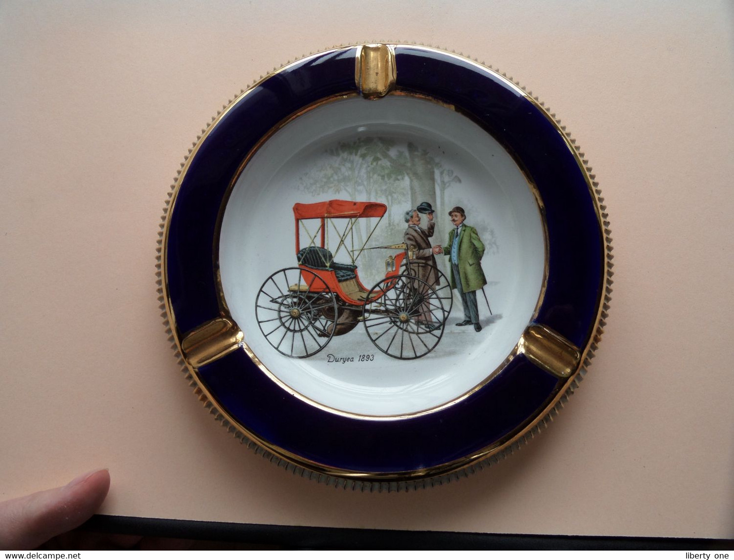 Decor OLD CAR > DURYEA 1893 ( P Hand Made Italy FIORENTINE)  Condition > Voir / See SCANS : +/- 18,5 Cm. & +/- 750 Gr. - Unclassified