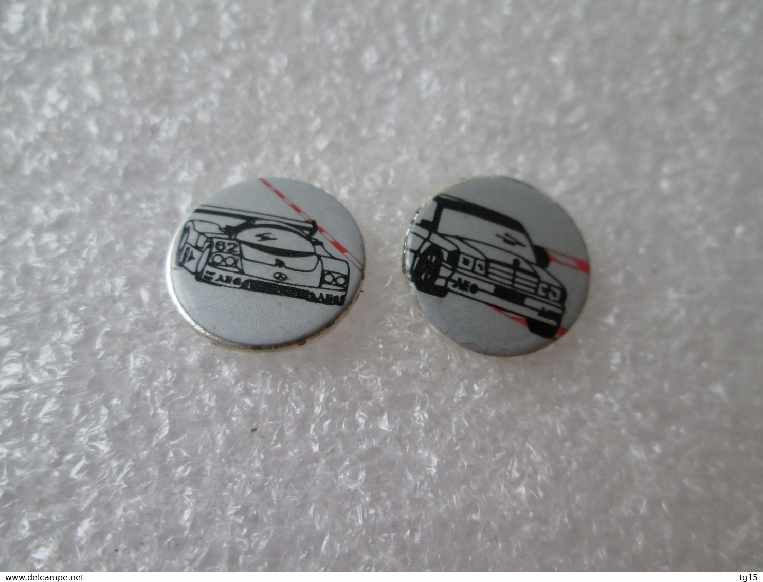 PIN'S    LOT 2 MERCEDES BENZ  SAUBER C 9  ET 190 DTM - Mercedes