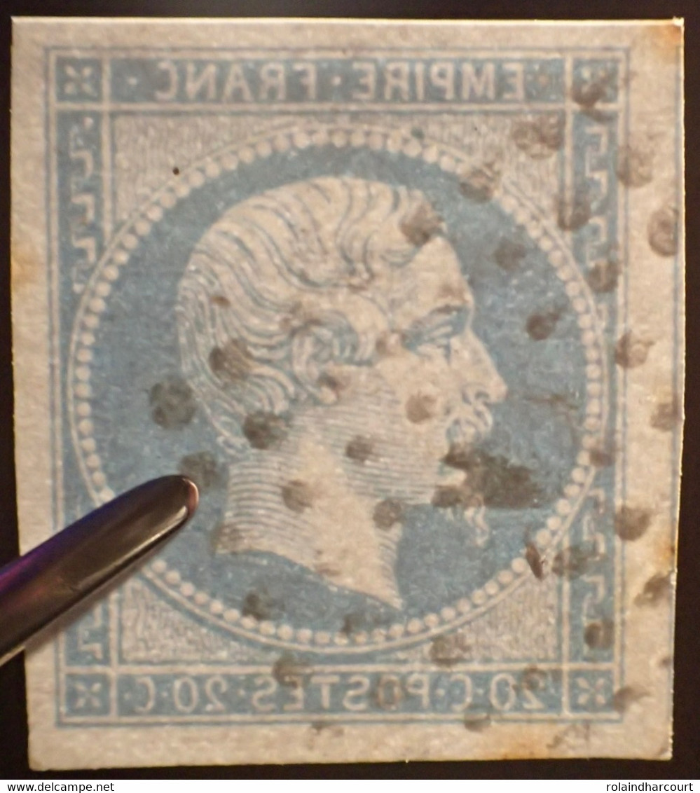 R1311/1805 - NAPOLEON III N°14B - LUXE - Bureau " A " De PARIS - 1853-1860 Napoleon III
