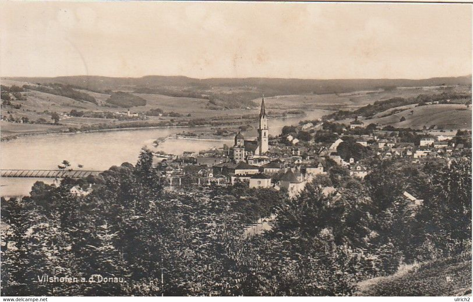 AK Vilshofen A.d. Donau - Panorama - 1931 (60337) - Vilshofen