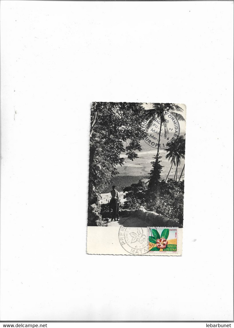 Carte Postale Années 60 Wallis Et Futuna France - Wallis Et Futuna