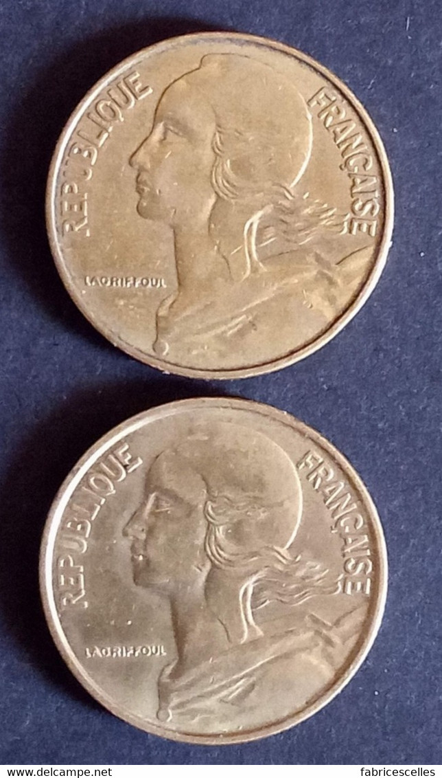 Lot 50 Centimes Marianne 1962, 1963 - 50 Centimes