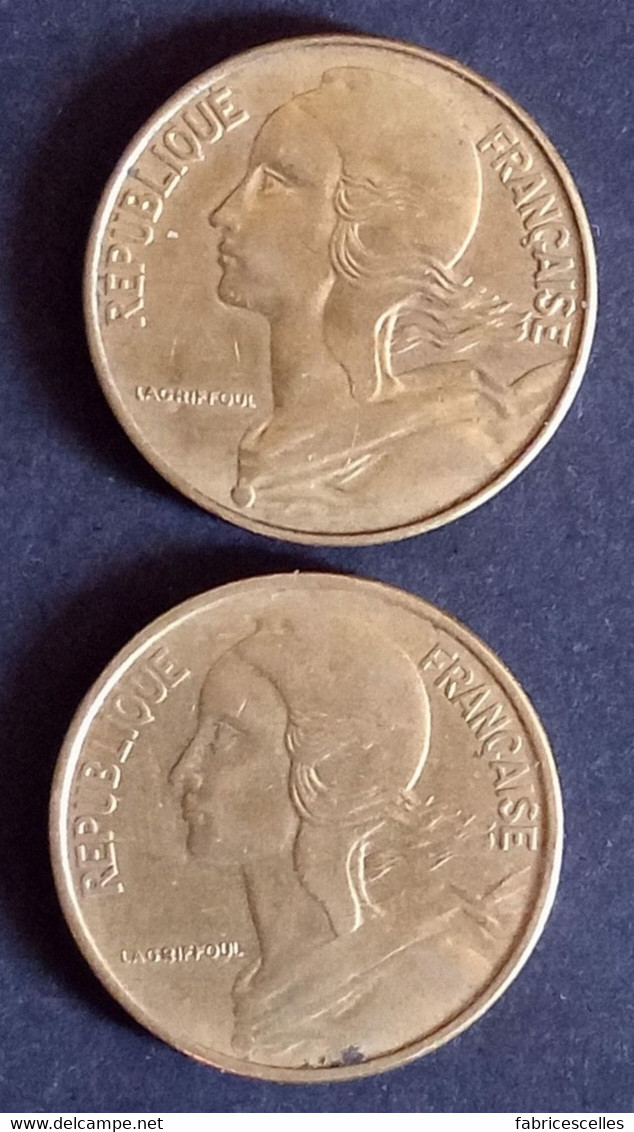 Lot 50 Centimes Marianne 1962, 1963 - 50 Centimes