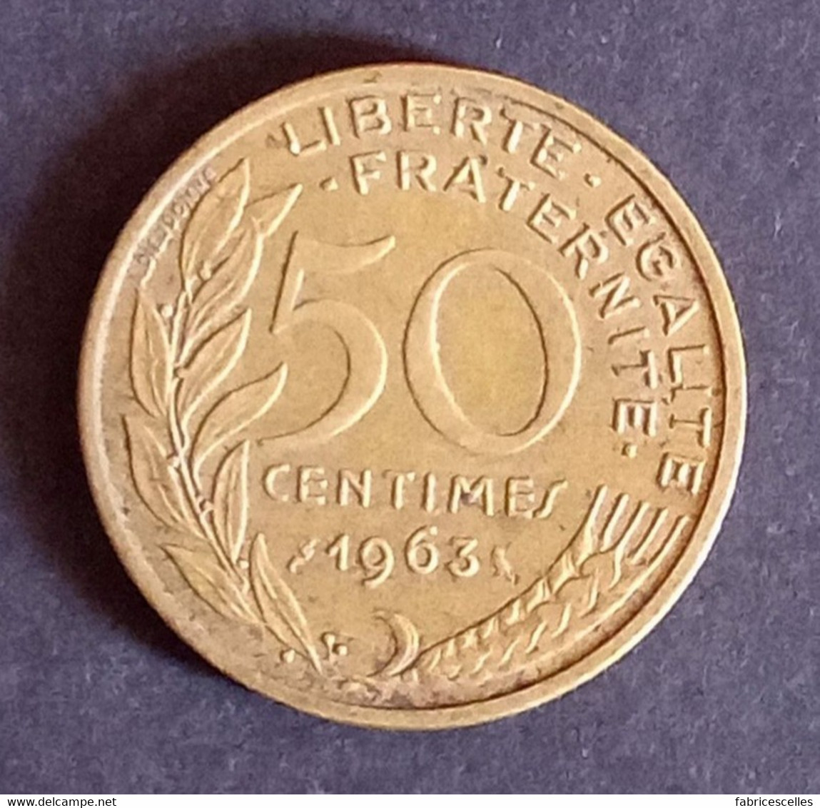 50 Centimes Marianne  1963 Quatre Plis - 50 Centimes