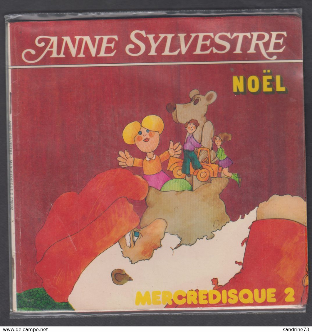 Disque Vinyle 45t - Anne Sylvestre - Noël - Navidad