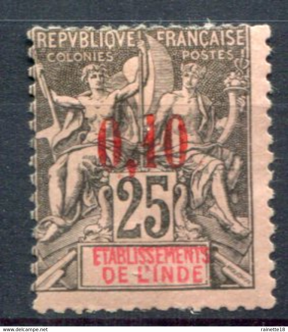 Inde                           21 *  Deux Charnières, Signé Brun - Unused Stamps