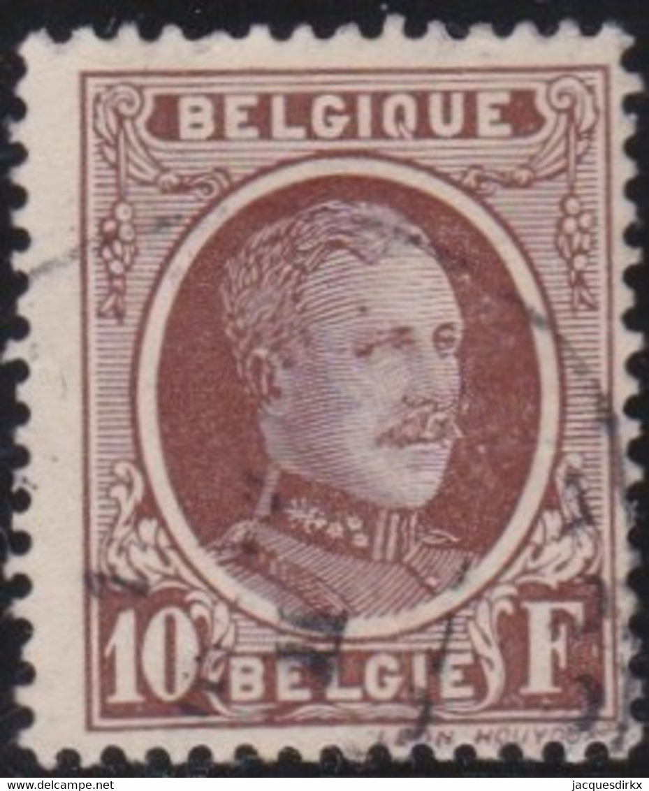 Belgie   .    OBP    .   210   .     O    .   Gestempeld   .   /   .    Oblitere - 1922-1927 Houyoux