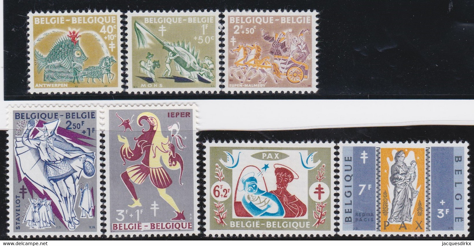 Belgie   .    OBP  .   1114/1120   .     *   .   Ongebruikt Met Gom .   /   .  Neuf Avec Gomme - Unused Stamps