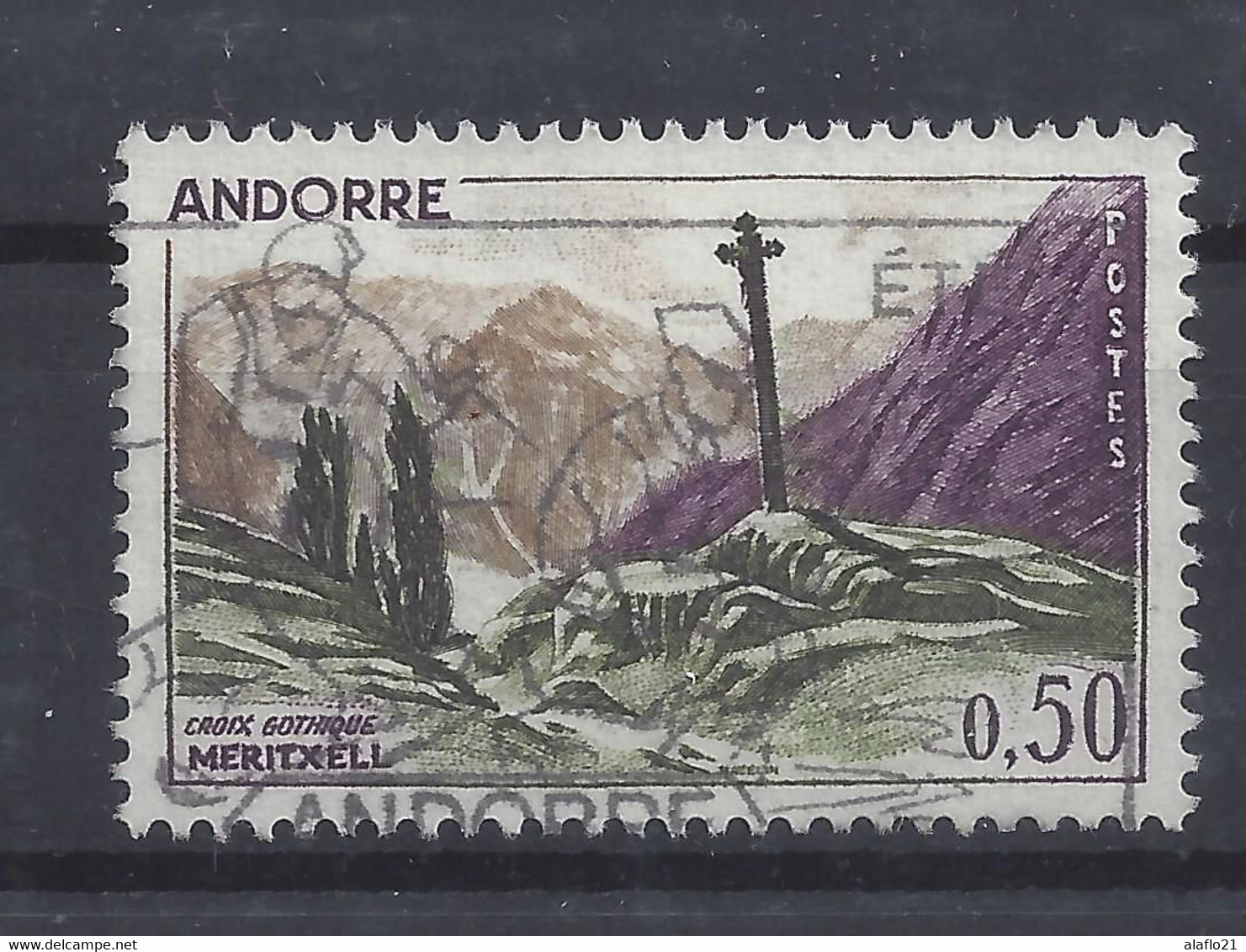 ANDORRE N° 161 - PAYSAGE - OBLITERE - Used Stamps