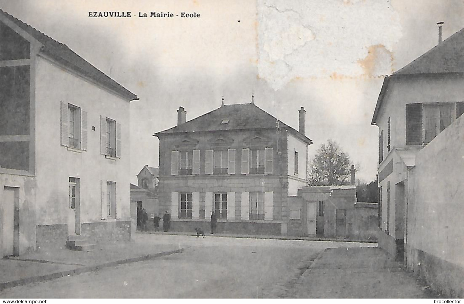 EZANVILLE ( 95 ) - La Mairie Et L'Ecole ( Dans L'Etat ) - Ezanville