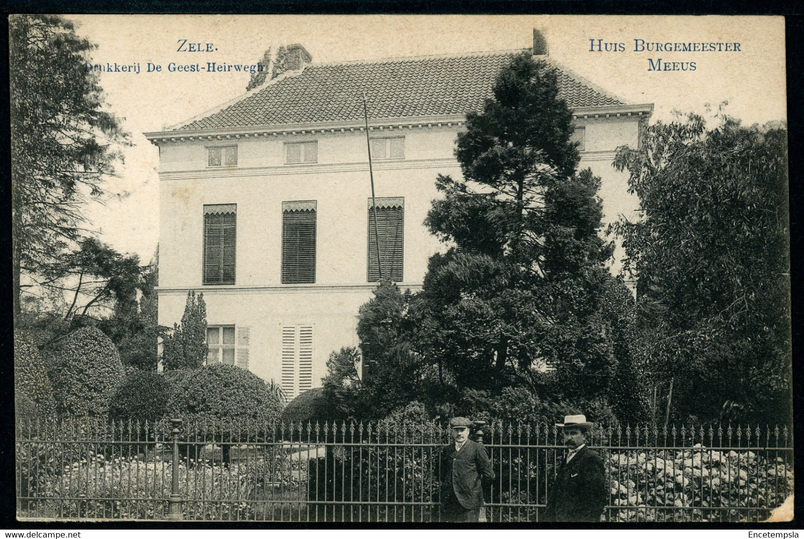 CPA - Carte Postale - Belgique - Zele - Huis Burgemeester (CP20192) - Zele