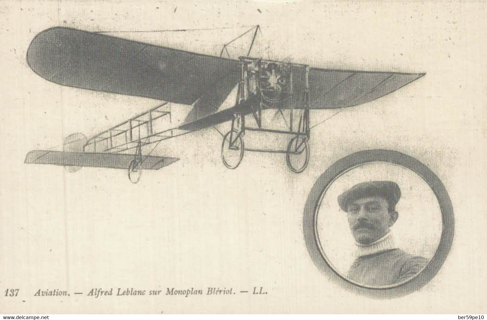 CARTE D'AUTREFOIS  TRANSPORTS ET COMMUNICATIONS ILE-DE-FRANCE  ALFRED LEBLANC - Ile-de-France