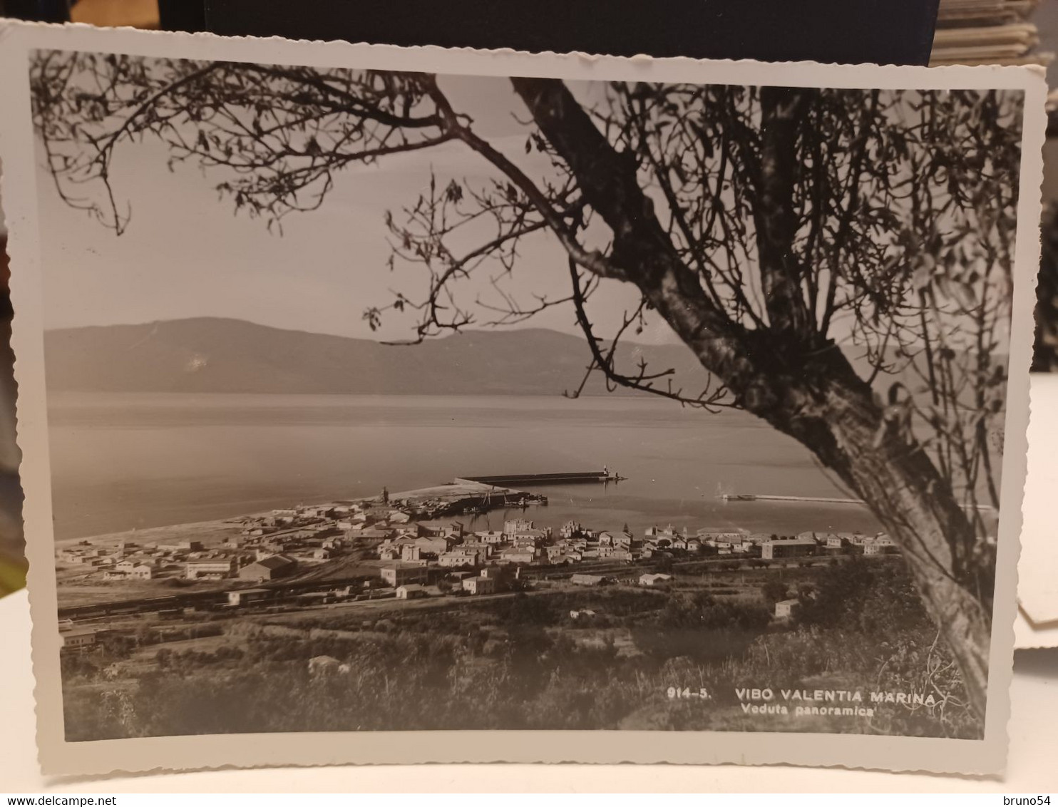 Cartolina Vibo Valentia Marina Veduta Panoramica 1955 - Vibo Valentia