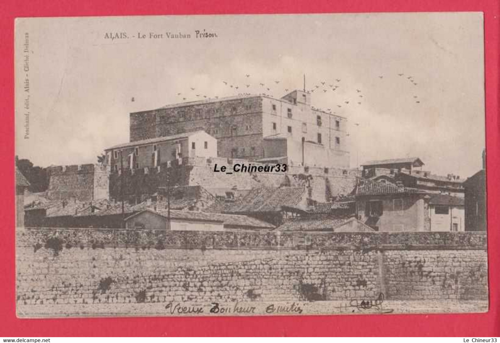 30 - ALES ( ALAIS )---Le Fort Vauban--Prison-----Pionniere - Alès