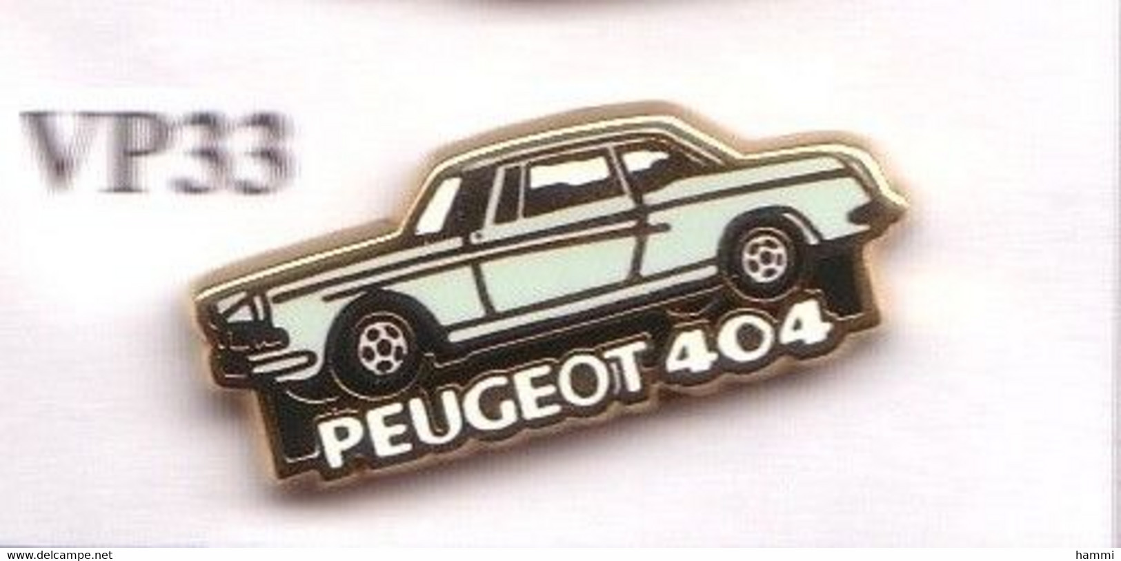 VP33 Pin's PEUGEOT 404   Signé HELIUM Achat Immédiat - Peugeot