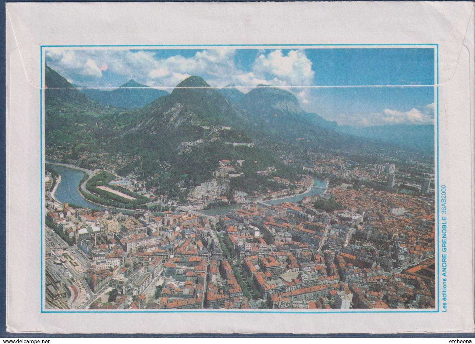 Enveloppe Illustrée Dauphiné-France, Grenoble 30.10.97 Timbre 3036 Création Des Départements D'Outre-mer - Ohne Zuordnung
