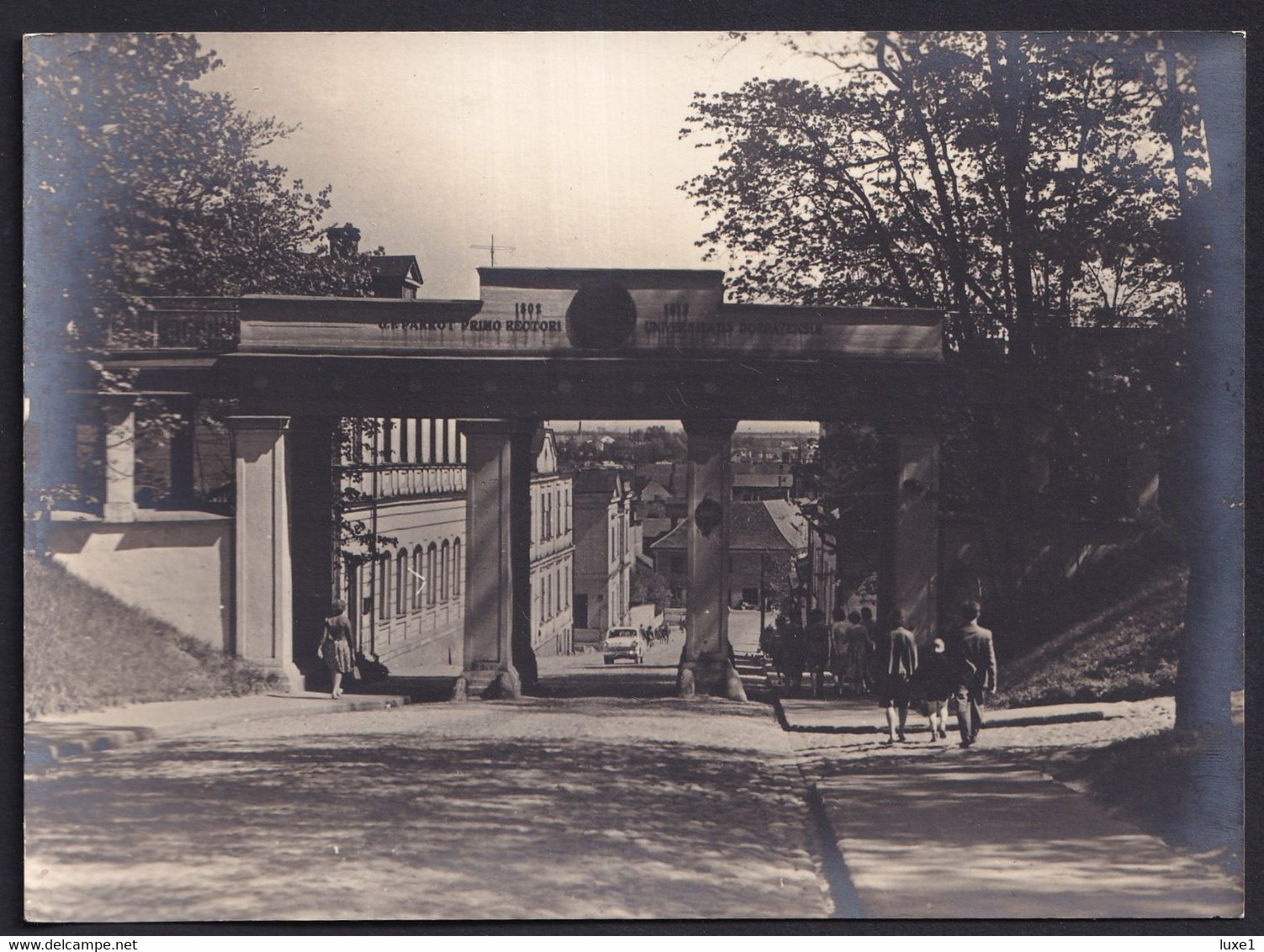 ESTONIA , TARTU  , OLD  POSTCARD - Estland