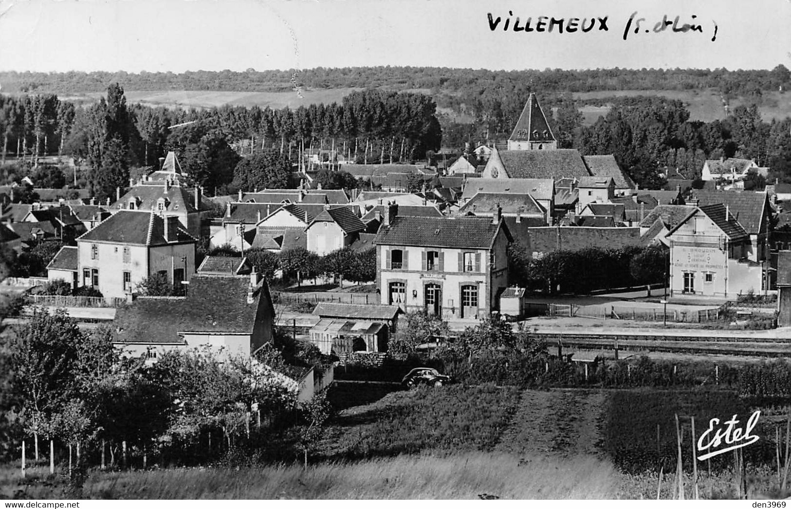 VILLEMEUX-sur-EURE (Eure-et-Loir) - Vue D'ensemble - La Gare - Villemeux-sur-Eure