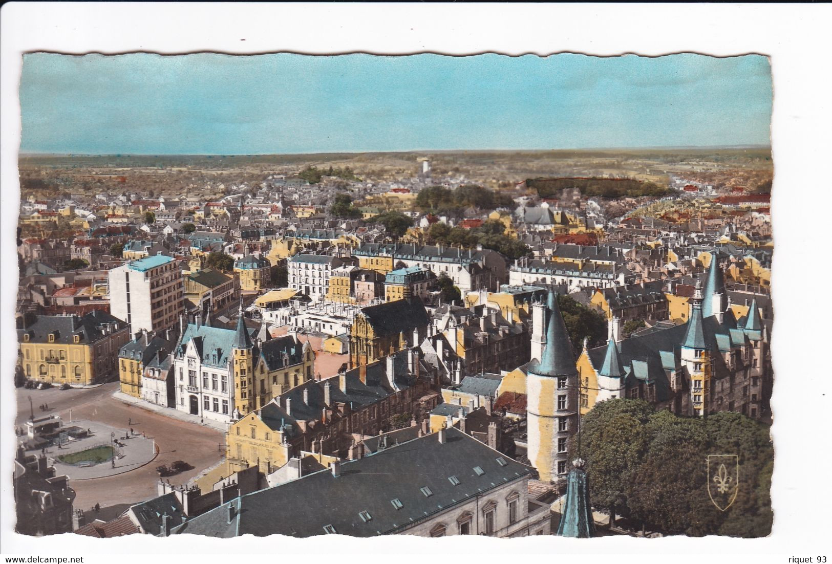 NEVERS - Vue Panoramique. Palais Ducal, Caisse D'Epargne - Nevers