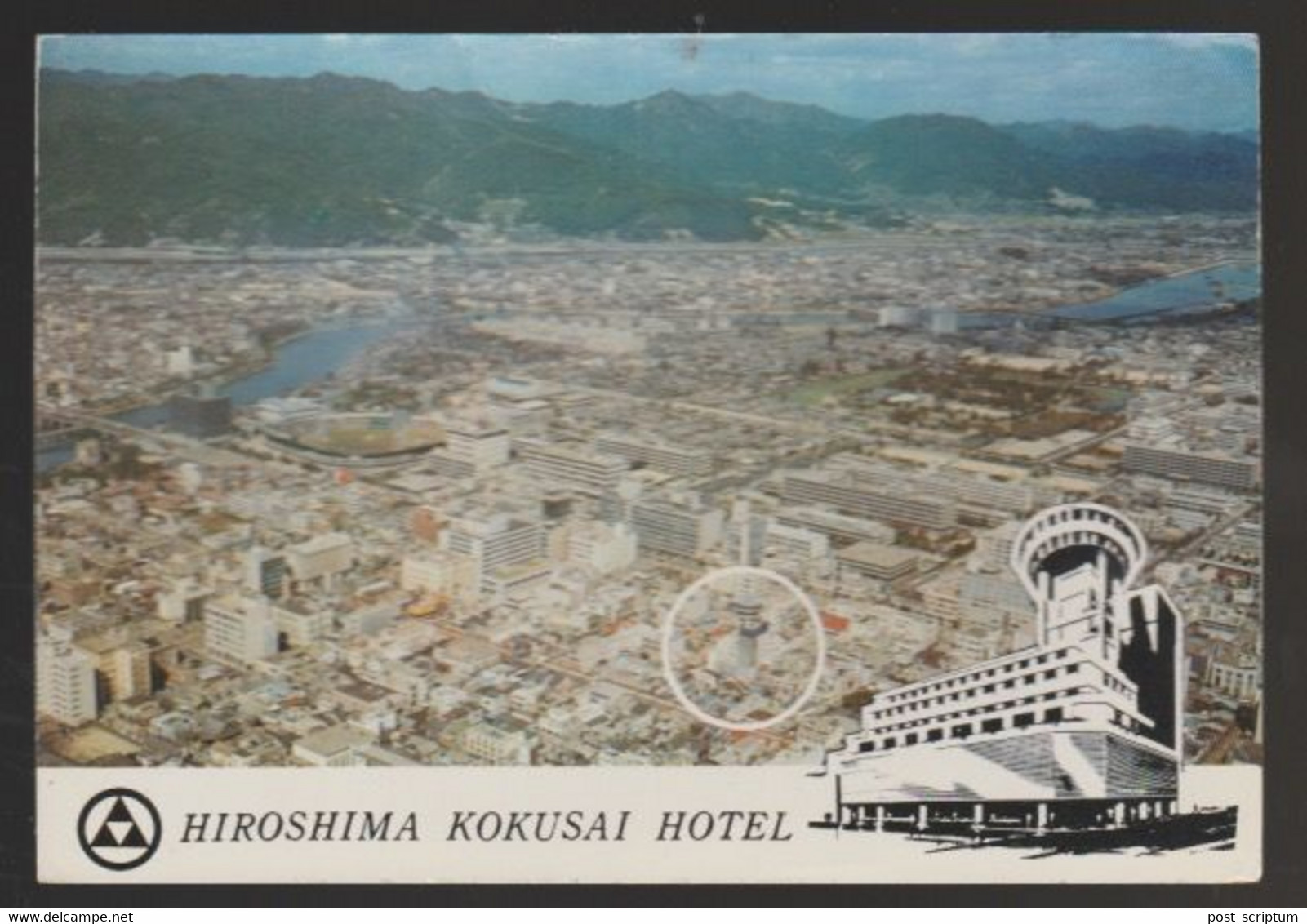 Asie - Japon - Hiroshima  Kokusai Hotel - Hiroshima