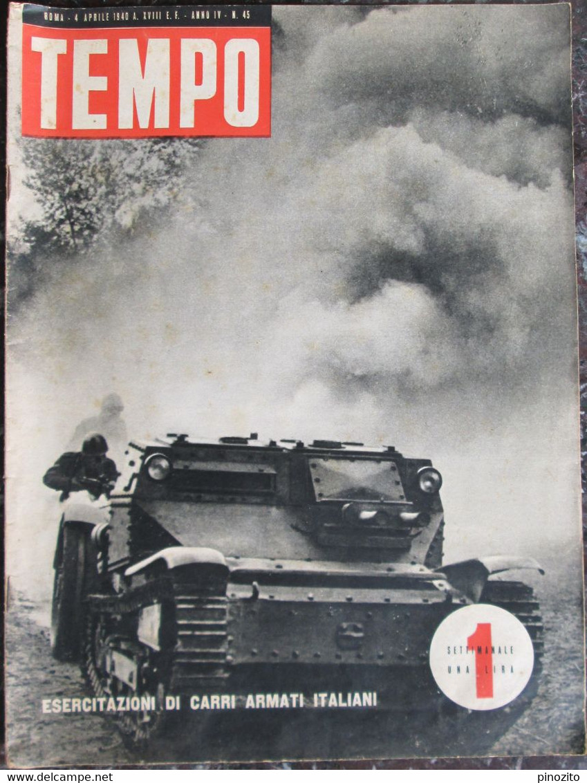 TEMPO 45 1940 Guerra In Ungheria Vittorio De Sica Maria Denis De Rege Cancro - War 1939-45