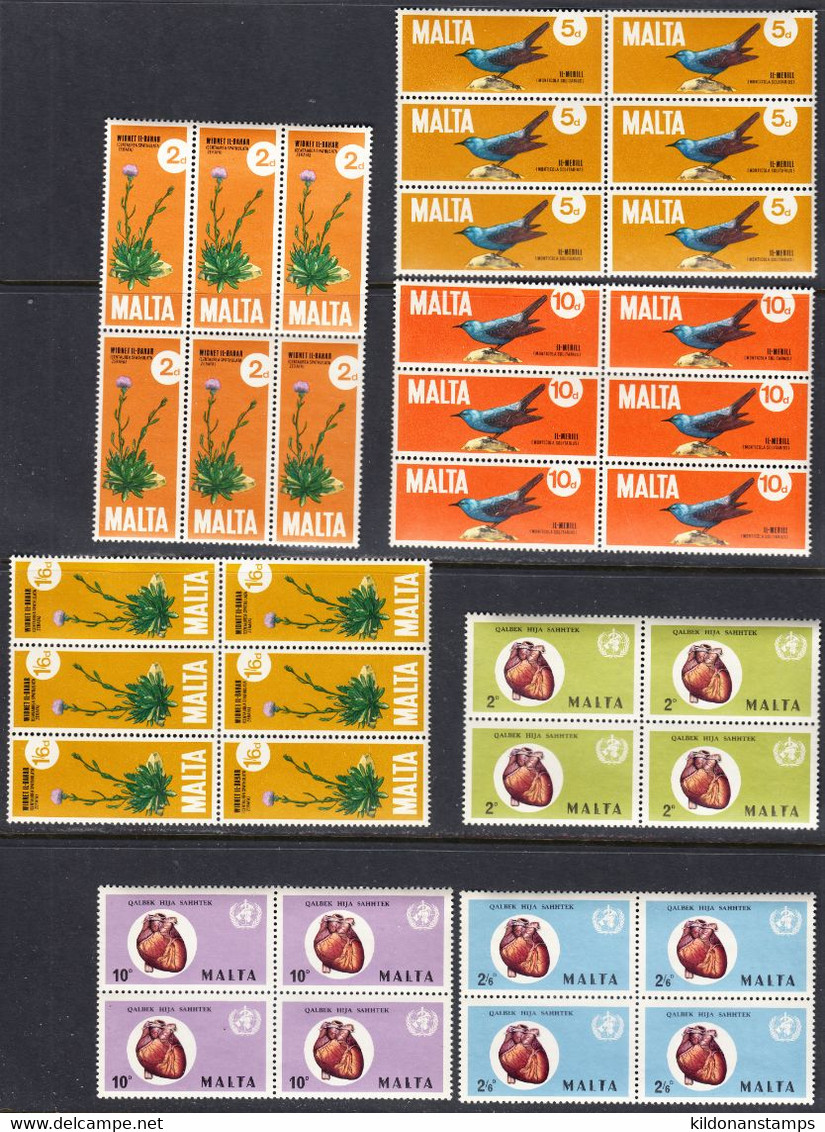 Malta 1971-72, Mint No Hinge, Sc# 432- - Malte