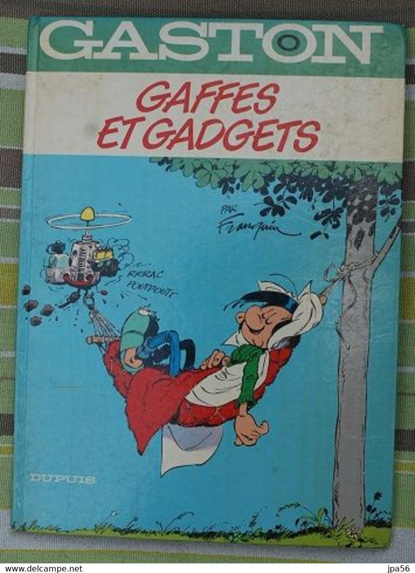 Gaston, Tome 0, Gaffes Et Gadgets, Franquin - Gaston